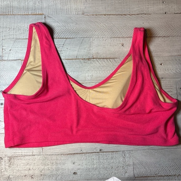 Women’s 4x Bikini Terry Texture In Pink From Old Navy - Picture 5 of 11